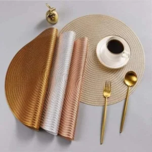 PVC Dining Mat (6pcs- 1 Set) ৳850